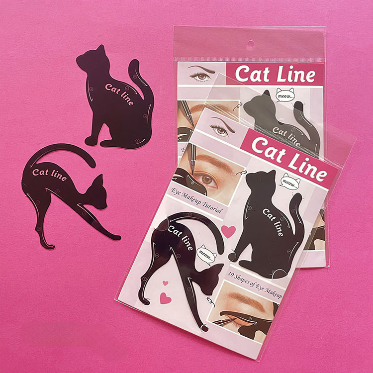 شابلون خط چشم گربه ای