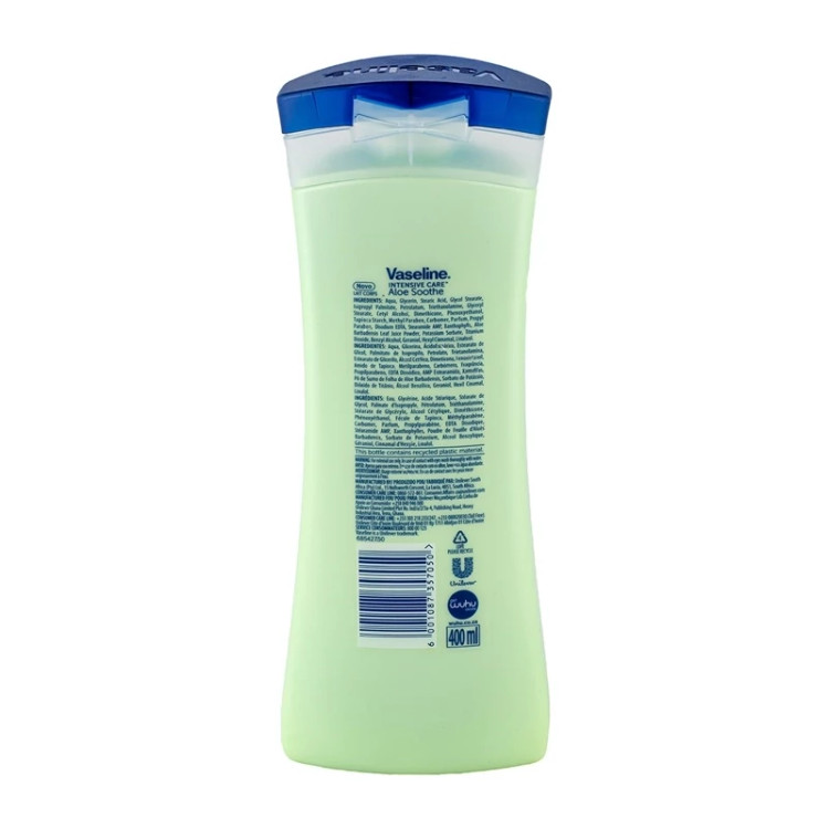 لوسیون بدن وازلین Vaseline مدل Aloe Soothe اصلی