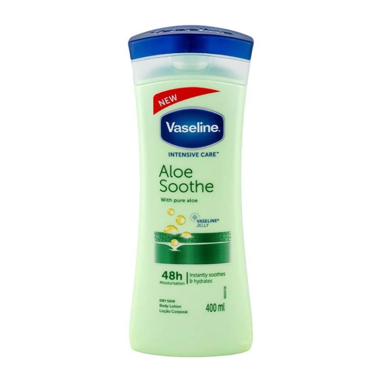 لوسیون بدن وازلین Vaseline مدل Aloe Soothe اصلی