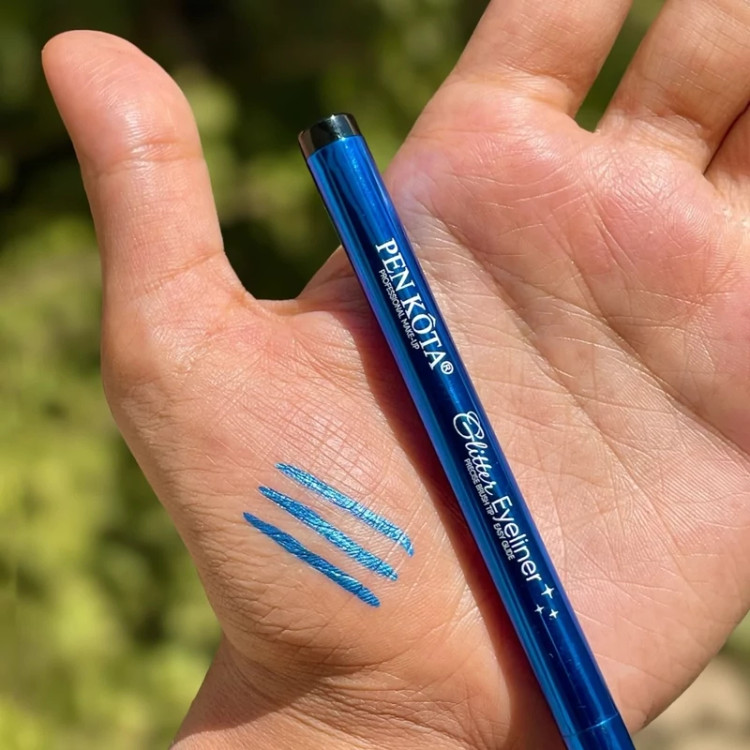 خط چشم ماژیکی رنگی شاین دار Pen Kota بسته 6 عددی