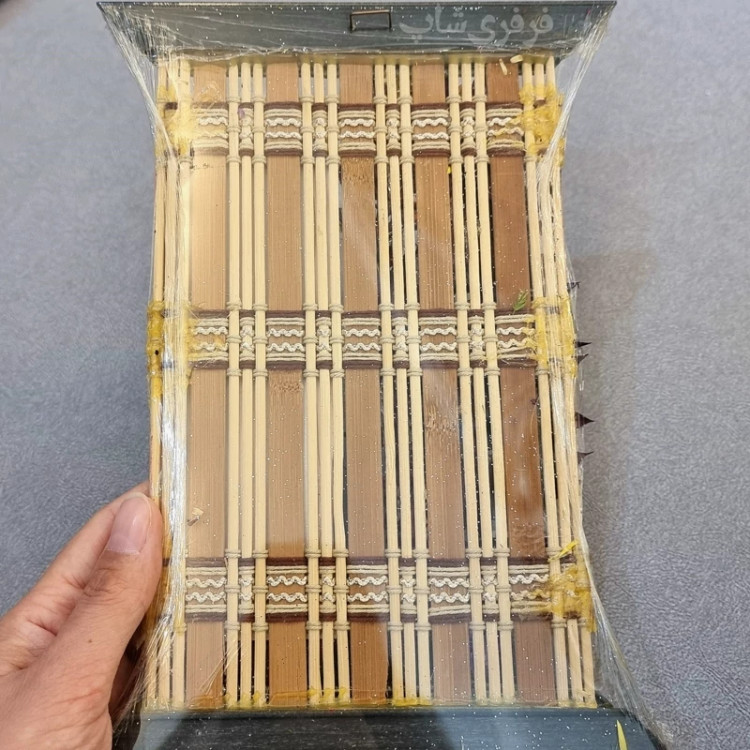 جا کلیدی دیواری چوبی طرح آیت الکرسی